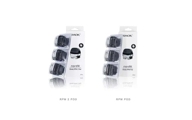Smok Nord X Replacement Empty Pod Cartridge 6ml 3pcs Pack