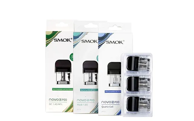 Smok Novo 2 Novo 2s Replacement Pod Cartridge 2ml 3pcs Pack