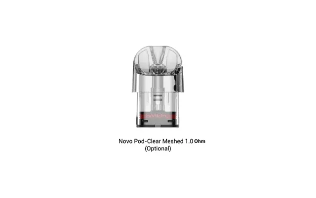Smok Novo Replacement Clear Pod Cartridge 3pcs Pack