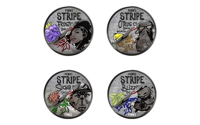 Stripe Nicotine Pouches 20pouches Box product image
