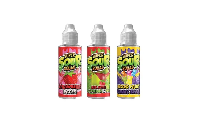 Super Sour Squad Shortfill E-liquid 100ml
