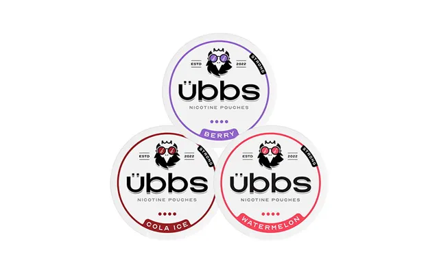 Übbs Strong Nicotine Pouches 20 Pouches Box