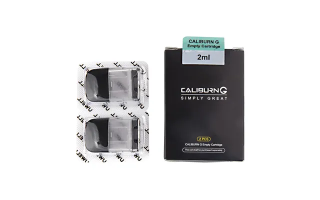 Uwell Caliburn G Replacement Empty Pod Cartridge 2ml 2pcs Pack