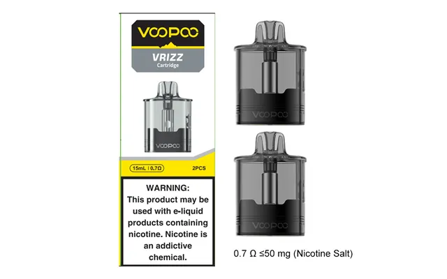 Voopoo Vrizz Replacement Pod Cartridge 2pcs Pack
