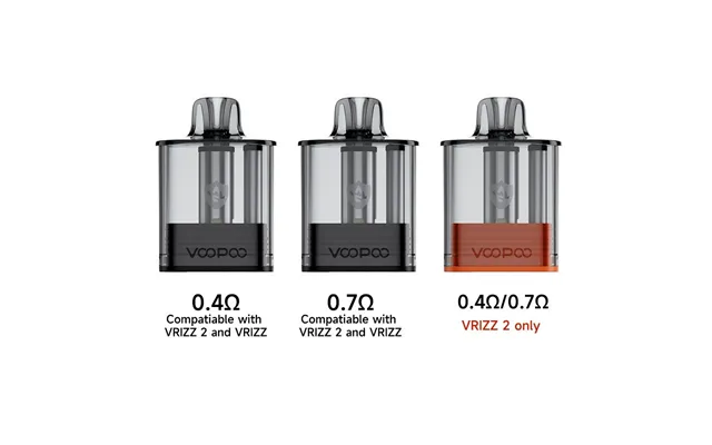Voopoo Vrizz V2 Replacement Pod Cartridge 2pcs Pack