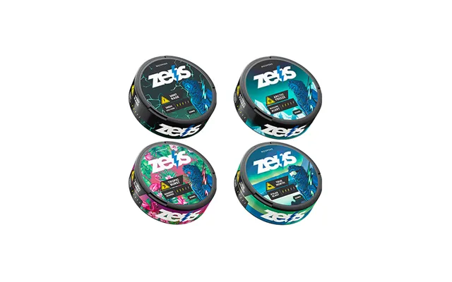 Zeus Strong Nicotine Pouches 20pouches Box