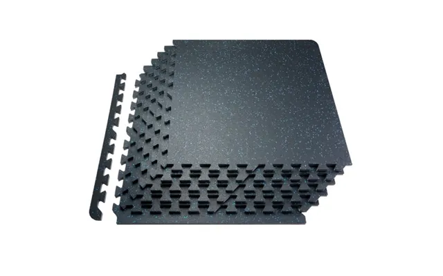 Vevor 0.56 Inch Thick Gym Floor Mats - 25 Tiles Rubber Top With Eva Foam product image