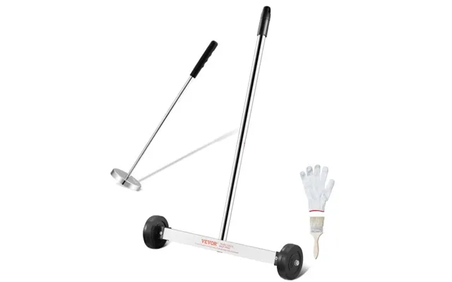 Vevor 15-inch Magnetic Sweeper With Wheels - 8 Lbs Capacity