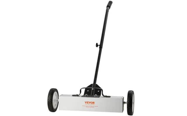 Vevor 20.4 Kg Rolling Magnetic Sweeper With Wheels - Push-type Magnetic Pick Up Sweeper