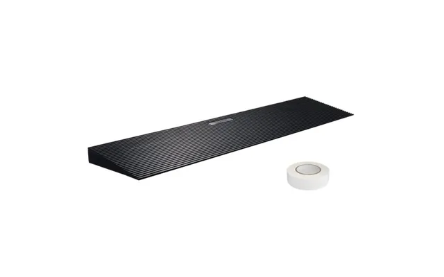 Vevor 3 Cm Rise Cuttable Threshold Ramp For Sweeping Robot - 90 Cm Wide Natural Rubber Wheelchair Ramp
