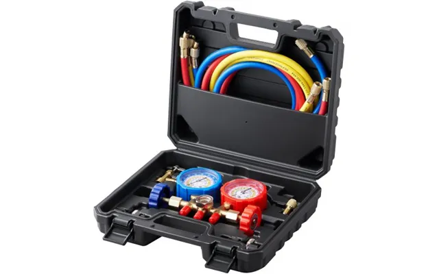 Vevor 3-way Ac Diagnostic Manifold Gauge Set Fits For R134a - R22