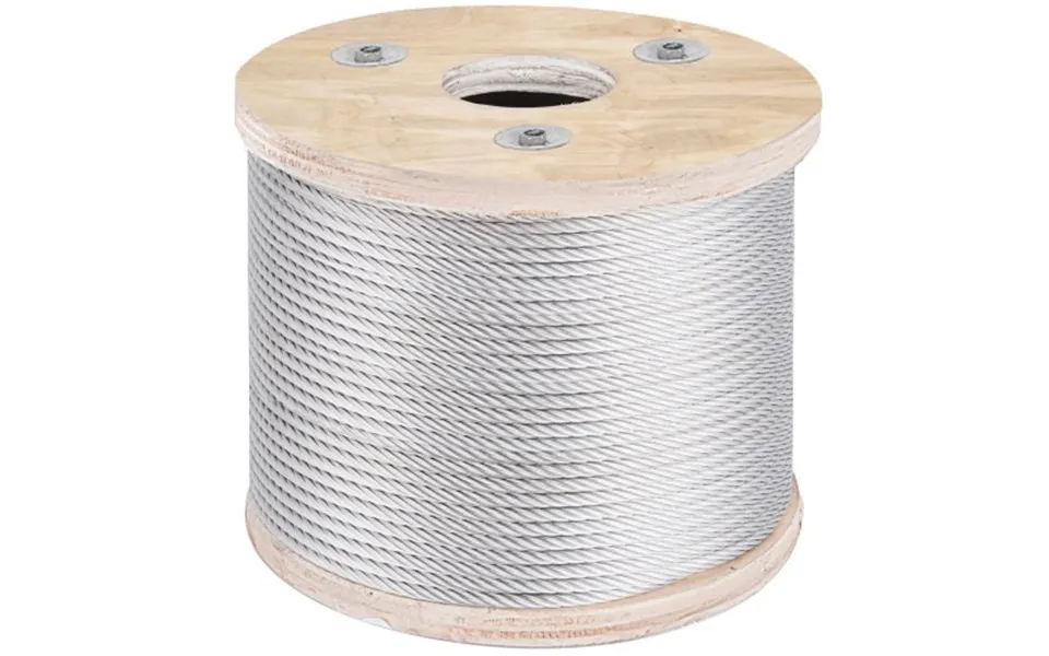 Vevor 304 Stainless Steel Cable 3 16 Inch 7 X 19 Steel Wire Rope 250feet Steel Cable For Railing Decking Diy Balustrade
