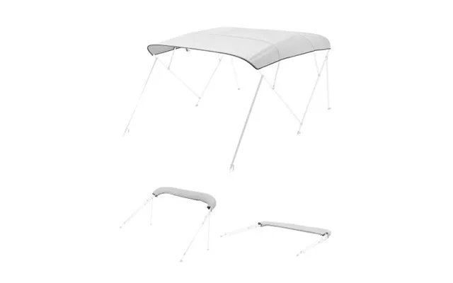 Vevor 4 Bow Boat Bimini Tops - 600d Polyester Canopy