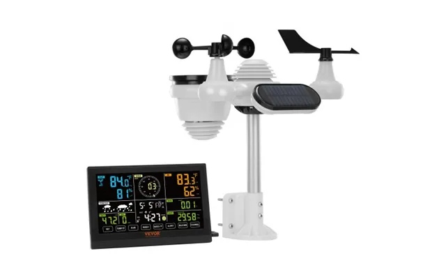 Vevor 7-in-1 Wireless Weather Station - 7.5 In Color Display