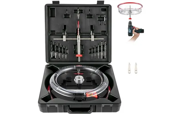 Vevor Adjustable Hole Saw Cutter Kit - 1-5 8 To 8 40-200 Mm product image
