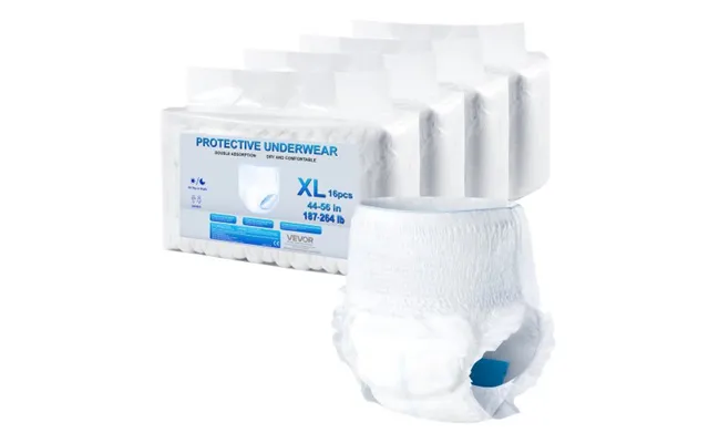 Vevor Adult Incontinence Underwear, High Absorbent Protective Underwear For Men & Women, Disposable Adult Pull-ups Diape