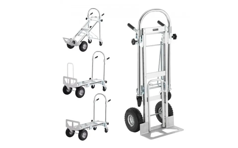 Vevor Aluminum Hand Truck - 4 In 1