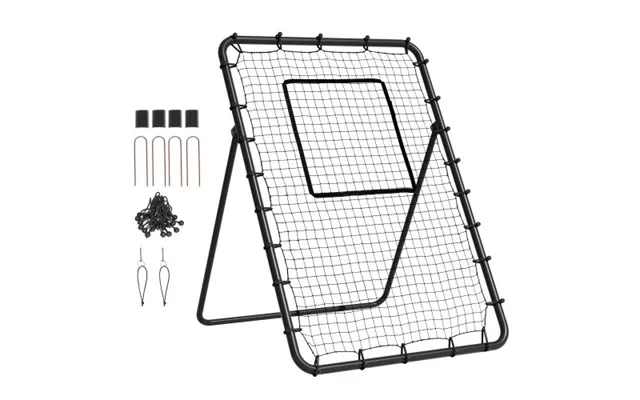 Vevor Baseball And Softball Rebounder Net - 4 X 6 Feet Pitchback Baseball Nest For Pitching And Fielding Training