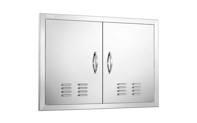 Vevor Bbq Access Door - 762x533 Mm Double Outdoor Kitchen Door