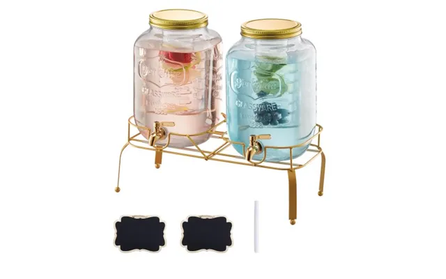Vevor Beverage Dispenser - 2 Pack 8l Drink Dispensers For Parties