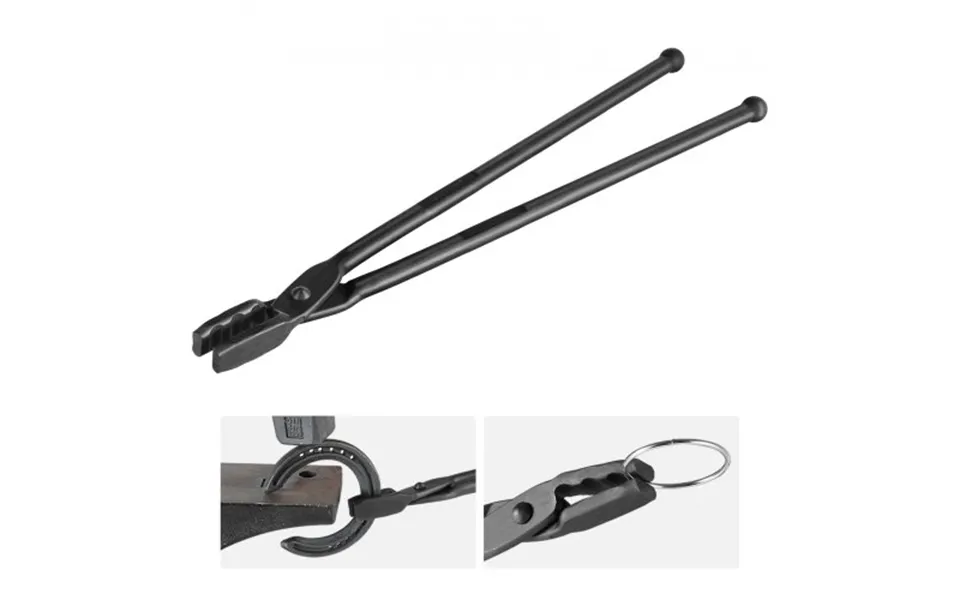 Vevor Blacksmith Tongs - 45.7 Cm Wolf Jaw Tongs
