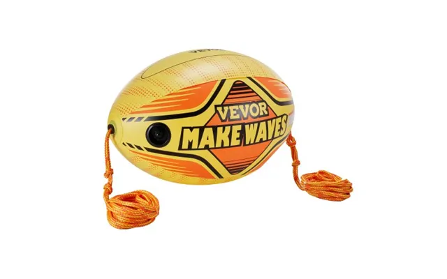 Vevor Booster Ball, Towable Tube Rope Performance Ball, Thickened Pvc Inflatable Booster Balls For Boating And Water Spo