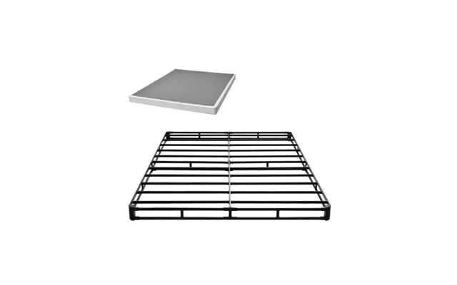 Vevor Box Spring - Queen Size Bed Frame With Washable Fabric Cloth