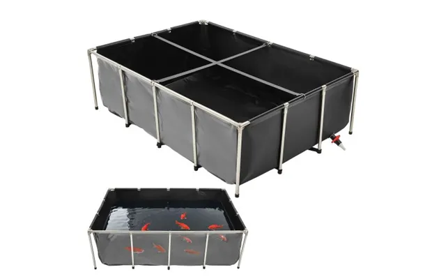 Vevor Canvas Fish Pond - 470 Gal Above Ground Fish Pond