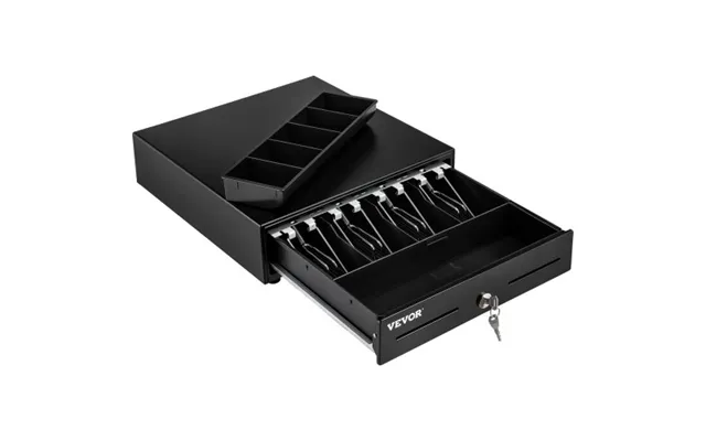 Vevor Cash Register Drawer - 33 Cm 2 Unlocking Ways