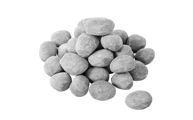 Vevor Ceramic Fire Pebble Stones - 50.8-76.2 Mm 30 Pcs Lava Rocks