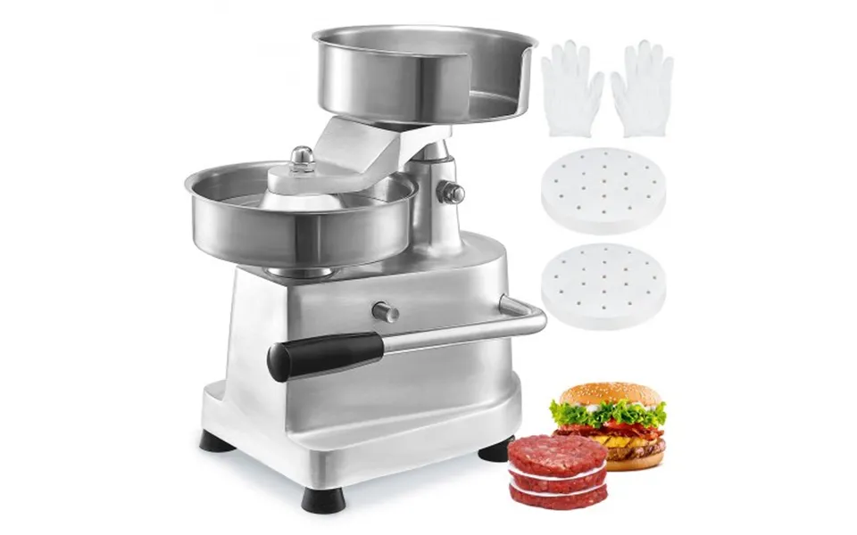 Vevor Commercial Burger Patty Maker - 150mm 6inch Hamburger Beef Patty Maker