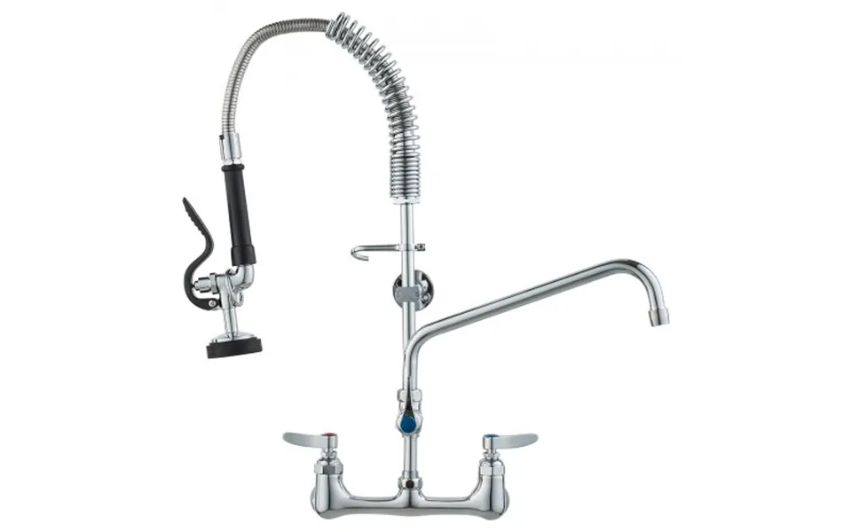 Vevor Commercial Faucet With Pre-rinse Sprayer - 25 63.5 Cm Height