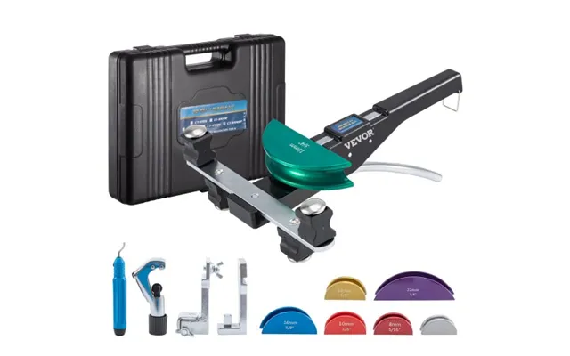 Vevor Copper Pipe Bender - 7 Colorful Dies 1 4-7 8 Inch 90 Degrees Forward And Reverse Bending
