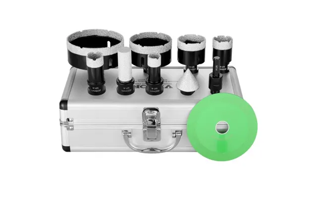 Vevor Diamond Core Drill Bit Set - 6 Pcs 20 25 35 50 75 100mm Diamond Hole Saw Kit product image