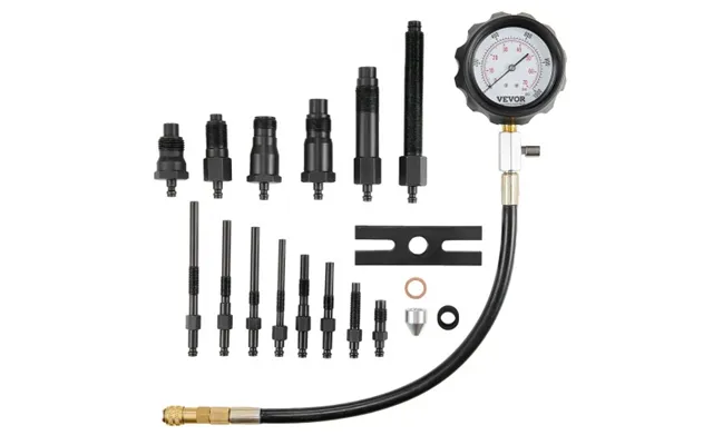 Vevor Diesel Engine Compression Tester - 18 Pcs Cylinder Pressure Test Tool Kit