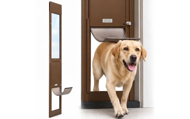 Vevor Dog Door For Sliding Glass Door - 1927 Mm To 2040 Mm Adjustable Height