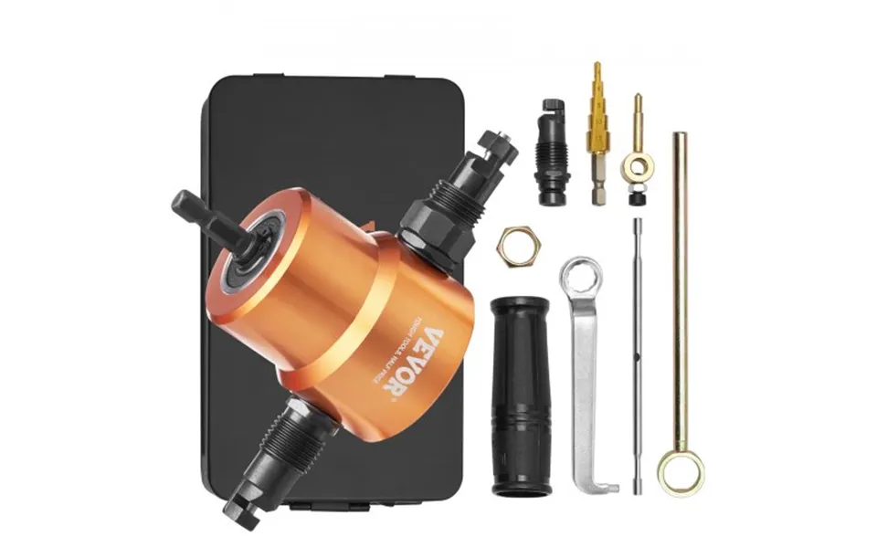 Vevor Double Head Sheet Nibbler Metal Cutter Power Drill Attachment Cutting Tool