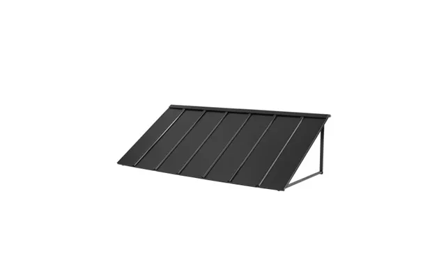 Vevor Fixed Metal Awning 80 X 36 In - Window Awning Door Canopy