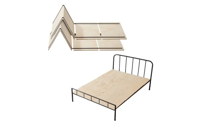 Vevor Full Size Bunkie Board - 10 Mm Foldable Bed Board Slats With Connection