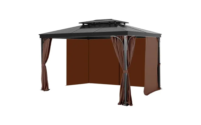 Vevor Gazebo Curtains Outdoor - 12' X 12' X 6.9' Gazebos