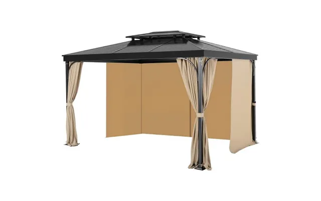 Vevor Gazebo Curtains Outdoor - Fit Most 12' X 10' X 6.7' Gazebos
