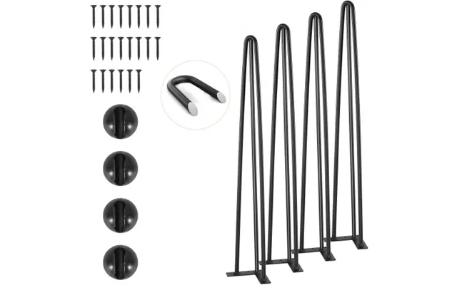 Vevor Hairpin Table Legs 0.7m - Set Of 4 Desk Legs 408.2kg Load Capacity product image