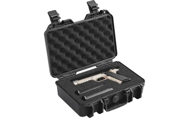 Vevor Hard Pistol Cases With Pre-cut Pu Foam - Waterproof & Dustproof Hard Gun Case For 1 Pistol