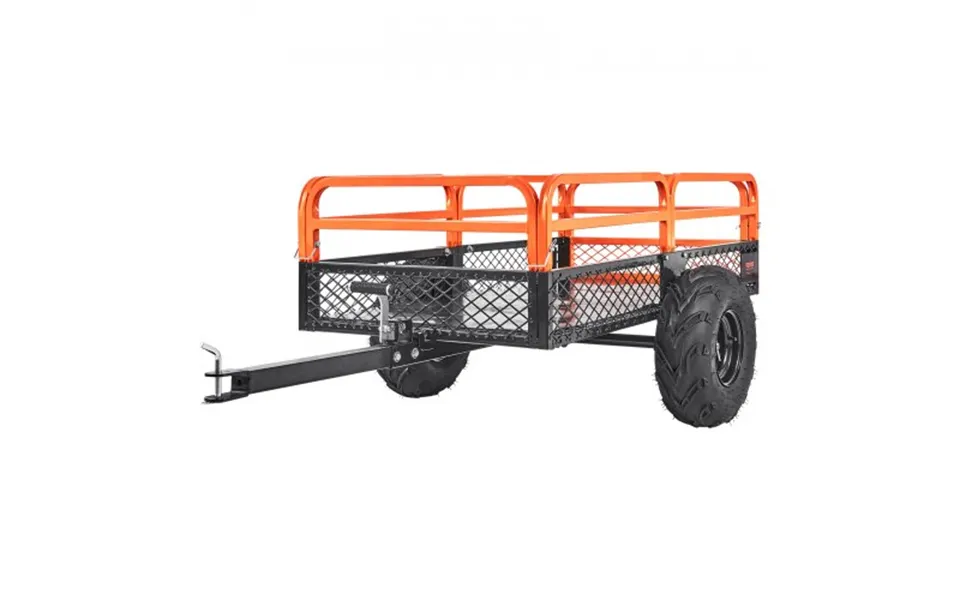 Vevor Heavy Duty Steel Atv Dump Trailer - 680 Kg Load Capacity 0