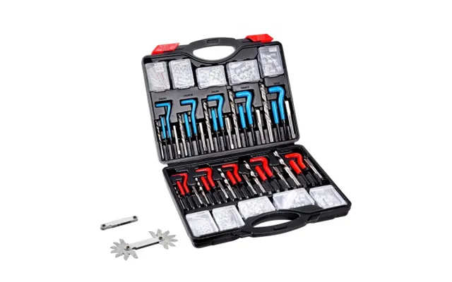 Vevor Helicoil Thread Repair Kit - 338-piece Sae And Metric Rethreading Tool Kit