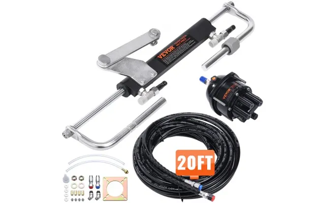 Vevor Hydraulic Outboard Steering Kit - Marine Boat Hydraulic Steering System