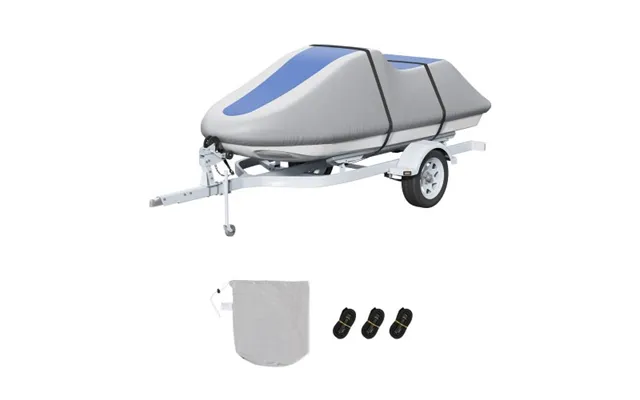 Vevor Jet Ski Cover - 3200-3420 Mm Trailerable Waterproof Pwc Cover