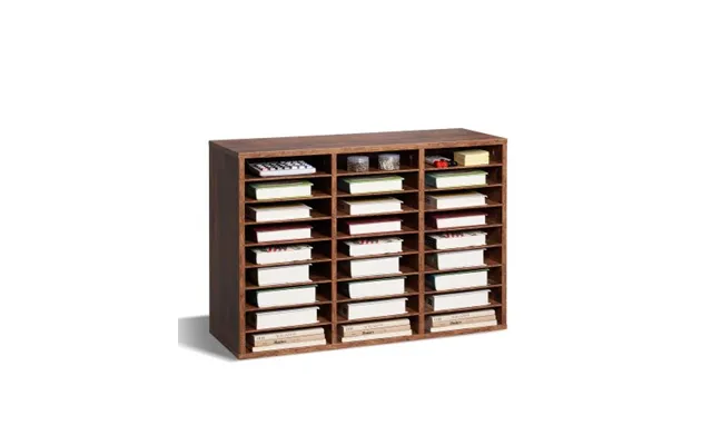 Vevor Literature Organizer - 27 Compartments Office Mailbox With Removable Shelves