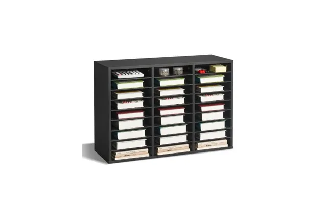 Vevor Literature Organizer - 27 Compartments Office Mailbox With Removable Shelves