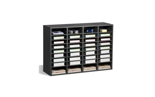 Vevor Literature Organizer - 36 Compartments Office Mailbox With Adjustable Shelves